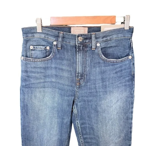 Everlane - NWT The Summer Distressed Straight Ankle Jean Sz 27